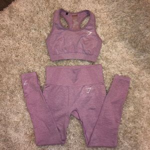 Gymshark Vital Seamless Sports Bra and Leggings